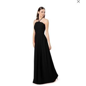 Dress the Population Aura Chiffon Halter Maxi Dress